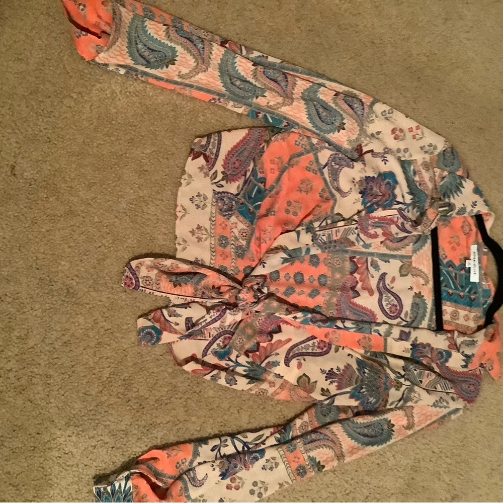 Colorful Paisley Blouse